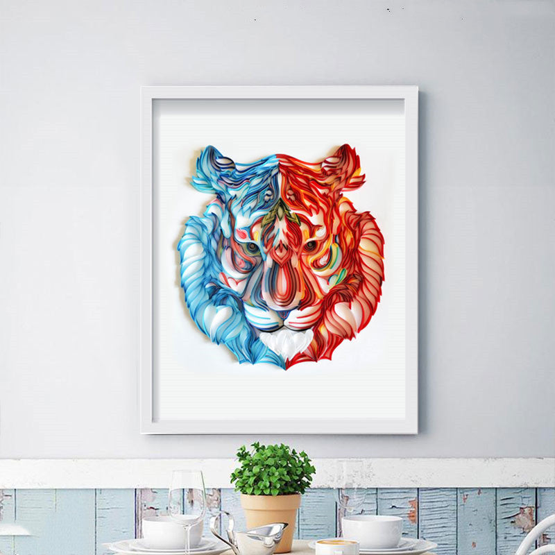 Quilling Paper Art Set – DIY Wanddeko Bastelset