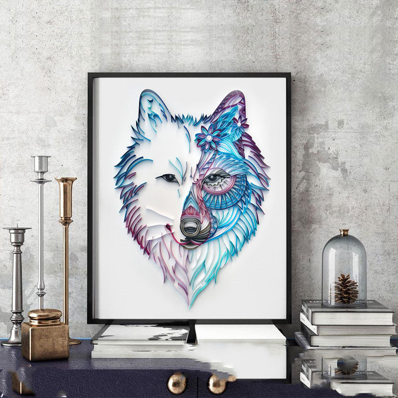 Quilling Paper Art Set – DIY Wall Decor Craft Kit