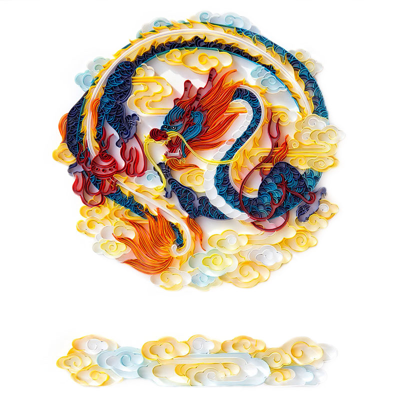 Quilling Paper Art Set – DIY Wall Decor Craft Kit