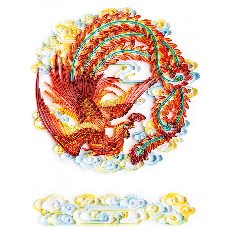 Quilling Paper Art Set – DIY Wanddeko Bastelset