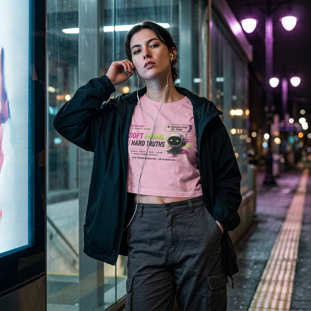 Soft Fabric / Hard Truths | Crop Top